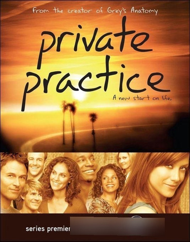Dvd Private Practice 4 Temporadas Completas 22 Discos