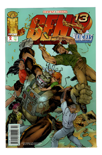 Hq Gen 13 & Wildcats - Complete Sua Coleção - Editora Abril (Usado)