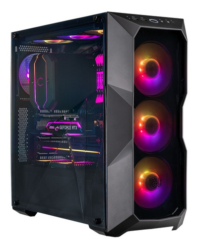 Gabinete Gamer Cooler Master Masterbox Td500 Argb Midtower C