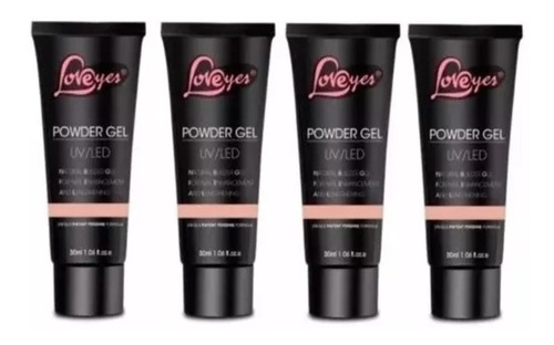 Kit 4 Polygel Loveyes. De 30ml + Regalo Adicional