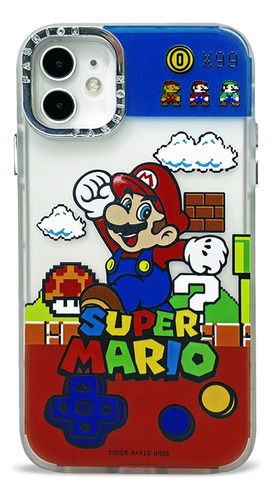 Case Para iPhone Mario Bros 11 - 14 Pro Max