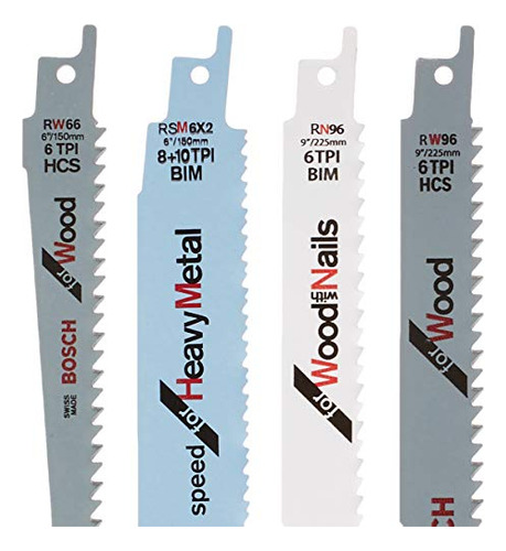 Juego De Hojas De Sierra De Sable Bosch Rap7pk