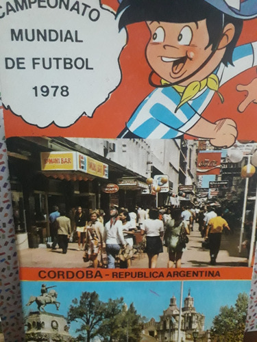 Tarjetas Postales, Copa Mundial De Fútbol, Córdoba 1978