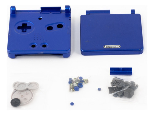 Carcasa Usada Original Cobalto Nintendo Gameboy Advance Sp (Usado)