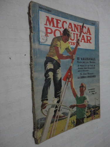 Revista Mecanica Popular Noviembre  1958