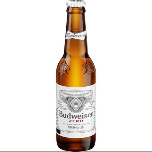 Cerveja Budweiser Zero Long Neck 330ml