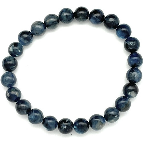 Pulseira Cianita Kianite Natural Bolinhas 9,5mm - 28138