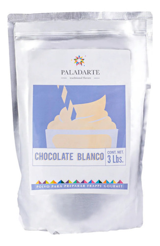 Base Para Frappe De Chocolate Blanco - Paladarte 1.36kg