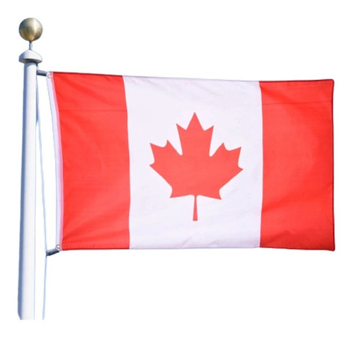 Bandeira Do Canadá - Dupla Face Em Poliéster - 150x90cm