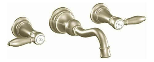 Moen Ts42106 Weymouth Llave Pared Dos Asas Sólo Grifo