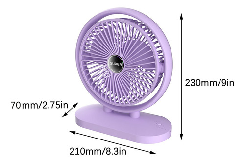 Ventilador Pequeño X Silent De Tres Velocidades Con Suminist
