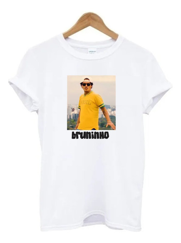 Camiseta  Unissex Bruno Mars - Bruninho