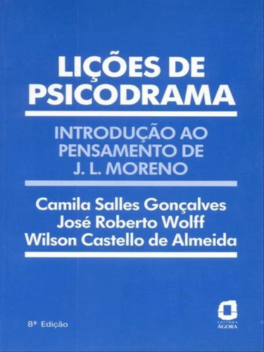 Lições De Psicodrama