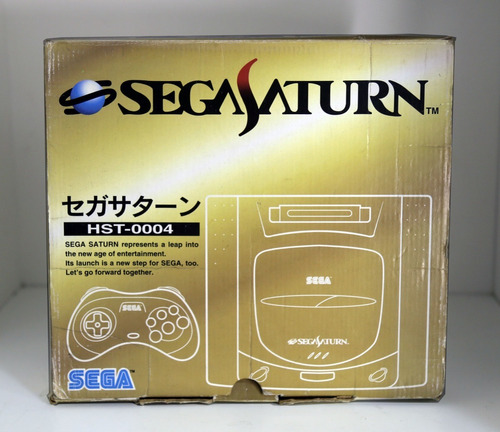 Sega Saturn (japonesa) Cib + 2 Juegos 
