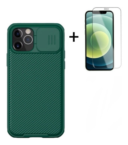 Carcasa Nillkin Cam Para iPhone 12 / Pro / Max / Mini + Mica