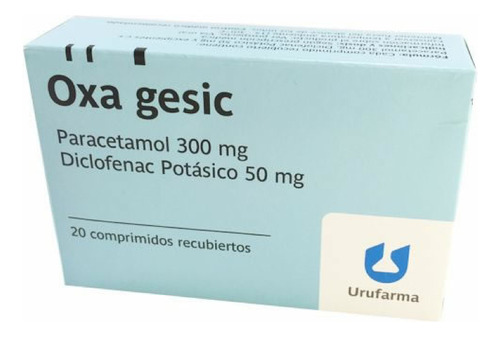 Oxa Gesic X 20 Comprimidos