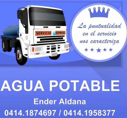 Imagen 1 de 4 de Servicio De Agua En Camiones Cisterna