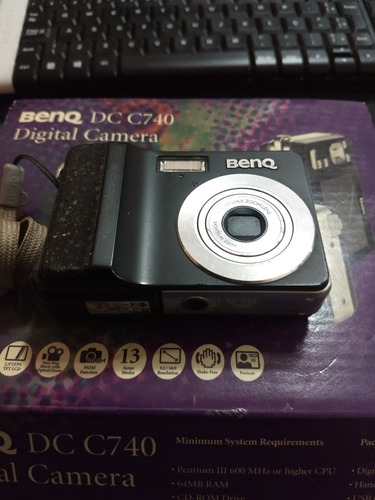 Câmera Digital Marca Benq Dc C740 Leia O Anúncio