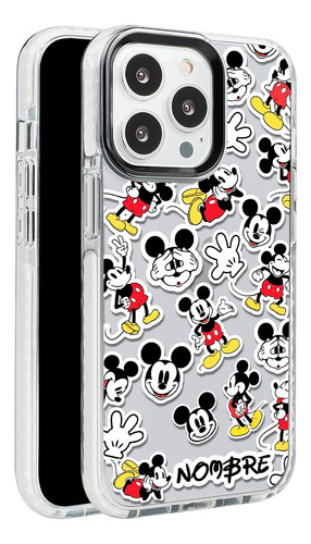 Funda Para iPhone Mickey Mouse Personalizado Con Tu Nombres