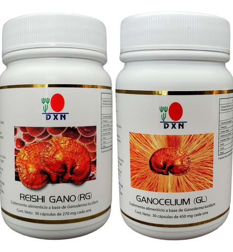 Capsulas De Rg Y Gl Dxn Reishi Gano Ganocelium