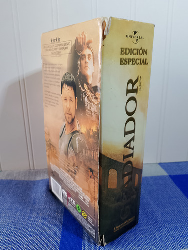 Película Gladiador Vhs Hifi Stereo / Edición Especial 2001 (Usado)