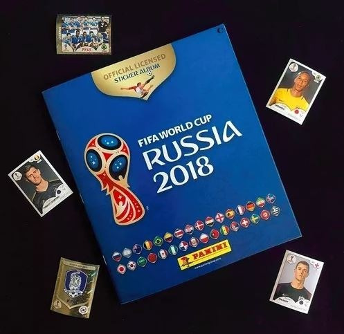 Imagen 2 de 2 de Album Tapa Dura + 100 Figuritas Panini Mundial Russia 2018