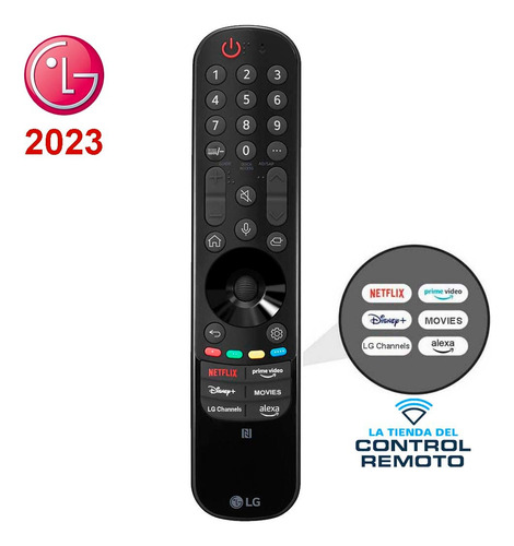 Control LG Magic Mr23 Original Modelo 2023 + Funda Azul