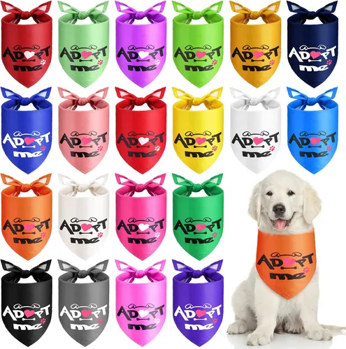 comprar Paquete De 20 Adopt Me Bandana Plain Dog Bandanas Adopt Me T