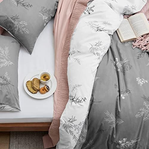 Bedsure Funda Nórdica King Size - Juego De Funda Nórdica Flo
