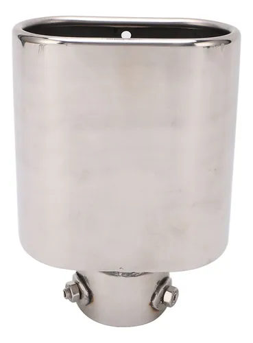 Tubo De Escape Biselado Para Coche, 60-137 Mm, Acero Inoxida