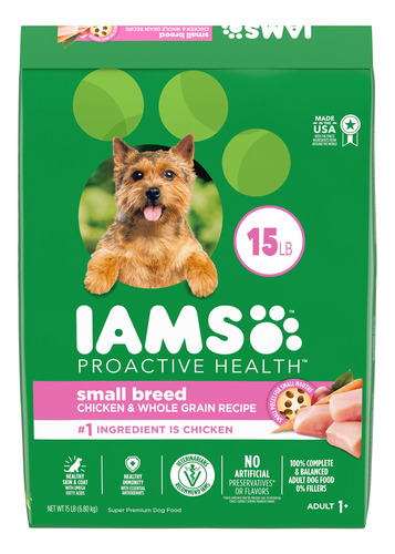 Iams Small & Toy Breed - Alimento Seco Para Perros Pequenos 