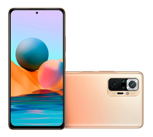Imagen 5 de 5 de Xiaomi Redmi Note 10 Pro (Global) Dual SIM 128 GB bronce 8 GB RAM