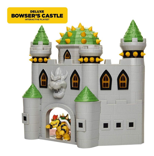 Super Mario Bros Castillo Bowser Sonido Nintendo Deluxe Set