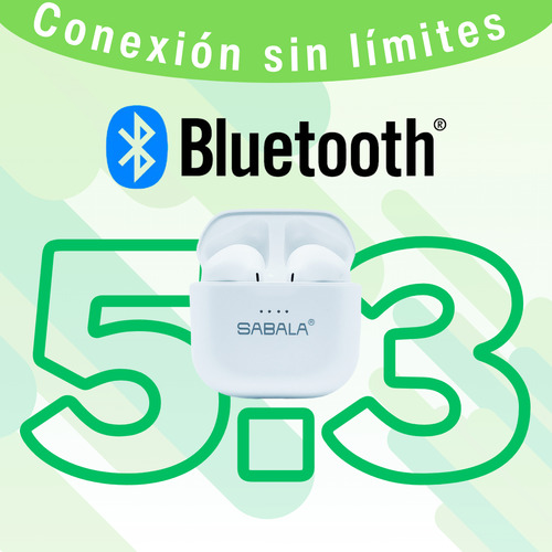 Audífono Inalámbrico Bluetooth Sabala St-547