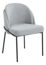 Comprar Silla Tulip Thea Tapizada Pana Beige Colores Estilo Velvet