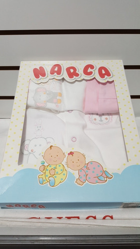 Ropa, Conjuntos, Ajuar En Algodón Pima Para Bebé Marca Narca