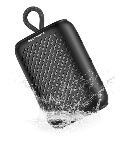 Altavoz Bluetooth Boomcore Portátil Impermeable Negro