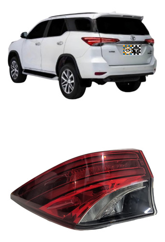 Lanterna Esquerda Toyota Hilux Canto 2016 17 18 19 Com Led