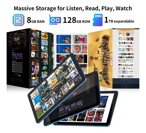 Tablet Android 15, 254 Cm, Octa-core, 8gb Ram, 128gb | MercadoLivre