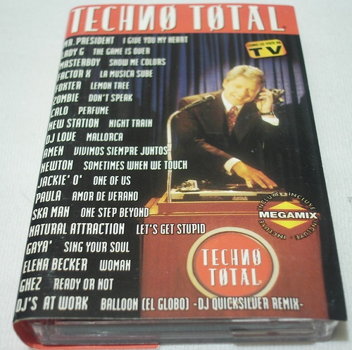 Techno Total. Cassette. Lady G. Jackie O. Ghez. Gaya 