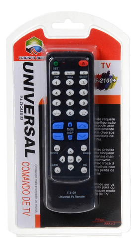 Control Remoto Universal Para Tv     Model: F-2100