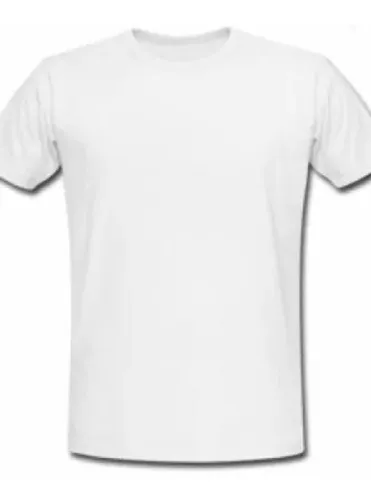 comprar Franelas Blanca Unicolor Para Estampar 100% Algodon.