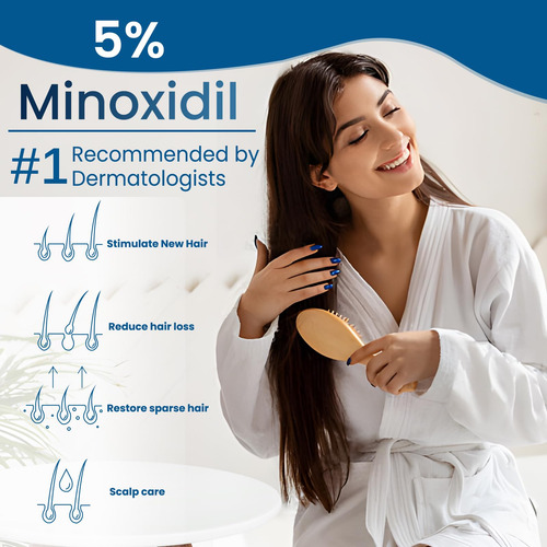 Tratamiento Para El Crecimiento Del Cabello Con Minoxidil 5%