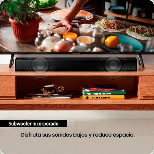 Imagen 6 de 10 de Barra De Sonido Samsung Hw-t400 80w 2ch Bluetooth Usb Mp3