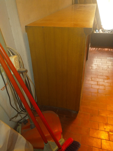 Armario Oficina De Madera Forrada Formica Con Puertas Corred (Usado)