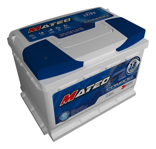 Bateria Mateo 12x65 Logan Sandero Megane,