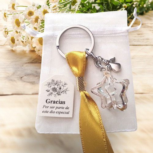 Pack 20 Recuerdos Bautizo Comunion Matrimonio C/mini Tarjeta