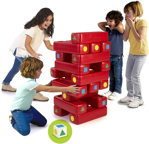 Juego De Torre De Bloques Gigante Para Niños Feber