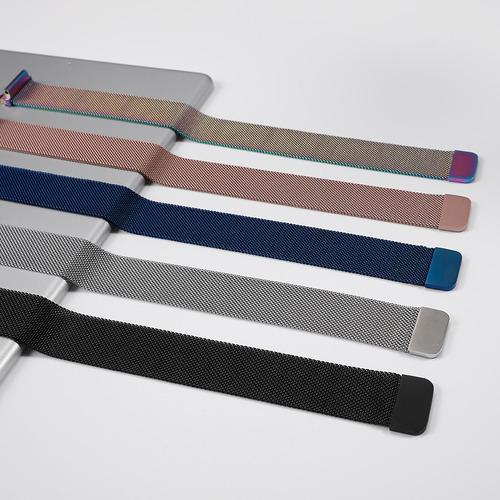 Correa Malla Cierre Magnetico Para Galaxy Fit 3 Tornasol 1.8 Cm