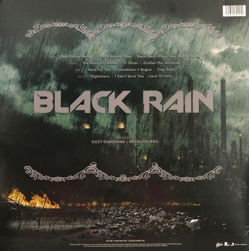 Ozzy Osbourne Black Rain Vinilo 2 Lp Nuevo Cerrado Importado
